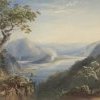 River Hawkesbury, near Wiseman's Ferry by Conrad Martens 1838 NLA